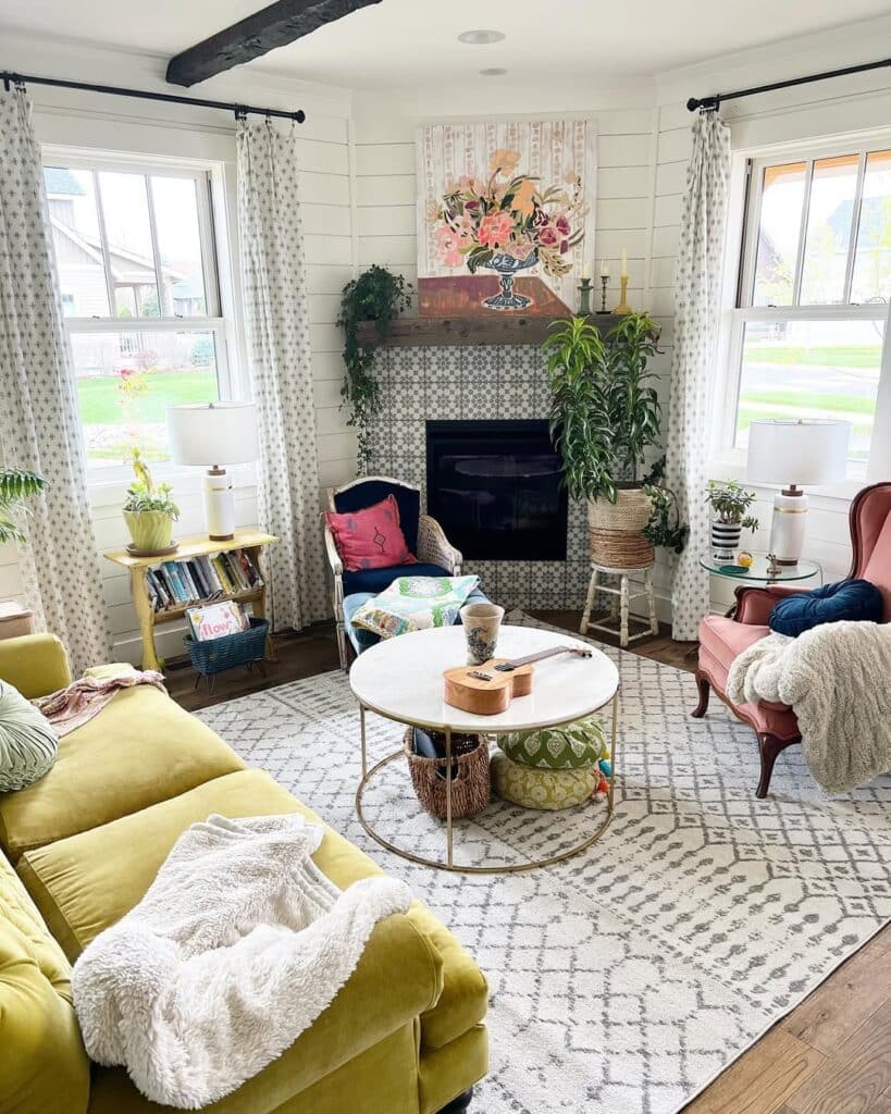 Vibrant Cozy Layered Boho Glam