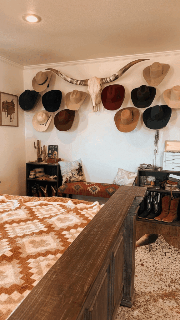 Vintage Cowboy Boot Arrangement