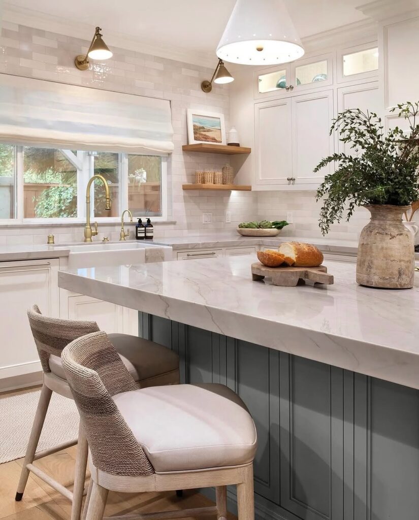 Warm Coastal Kitchen Palette