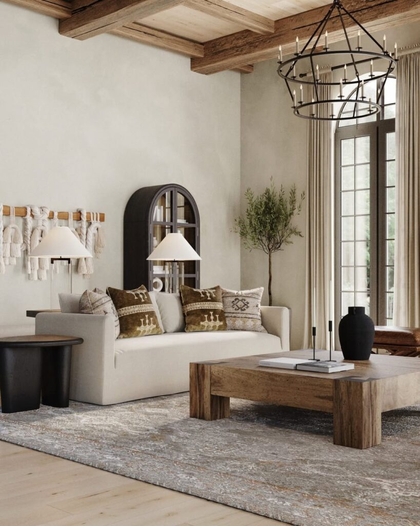 Warm Timber Living Room