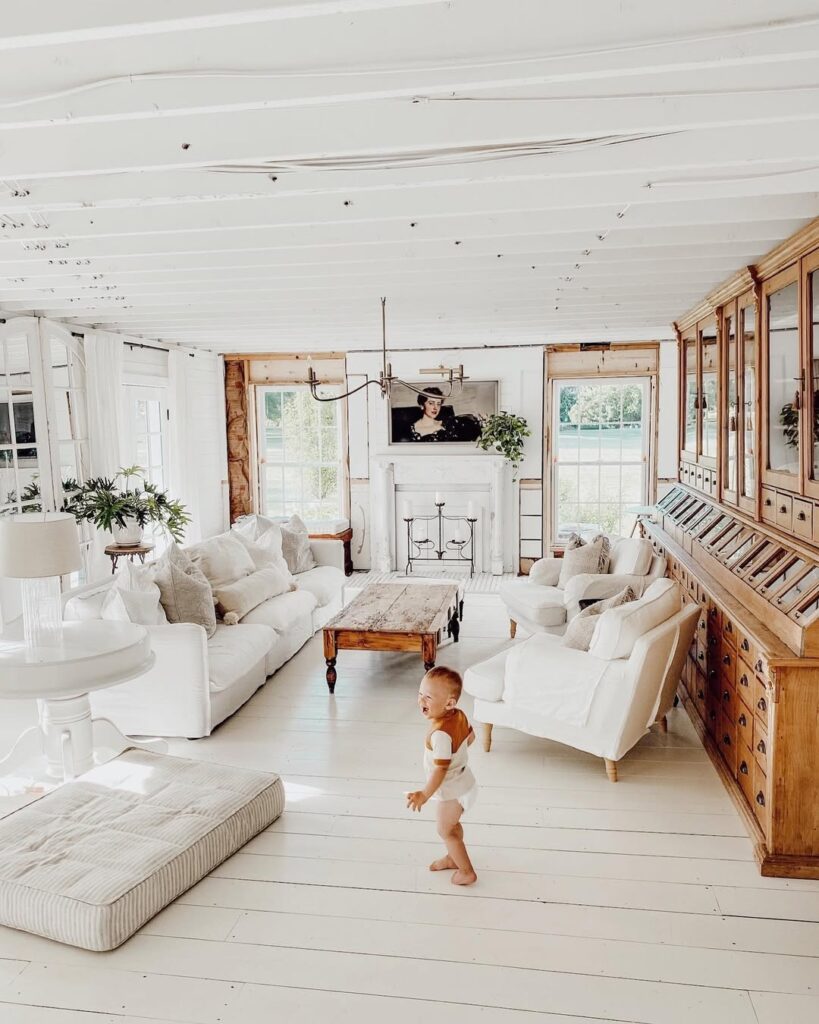 Whitewashed Rustic Wood