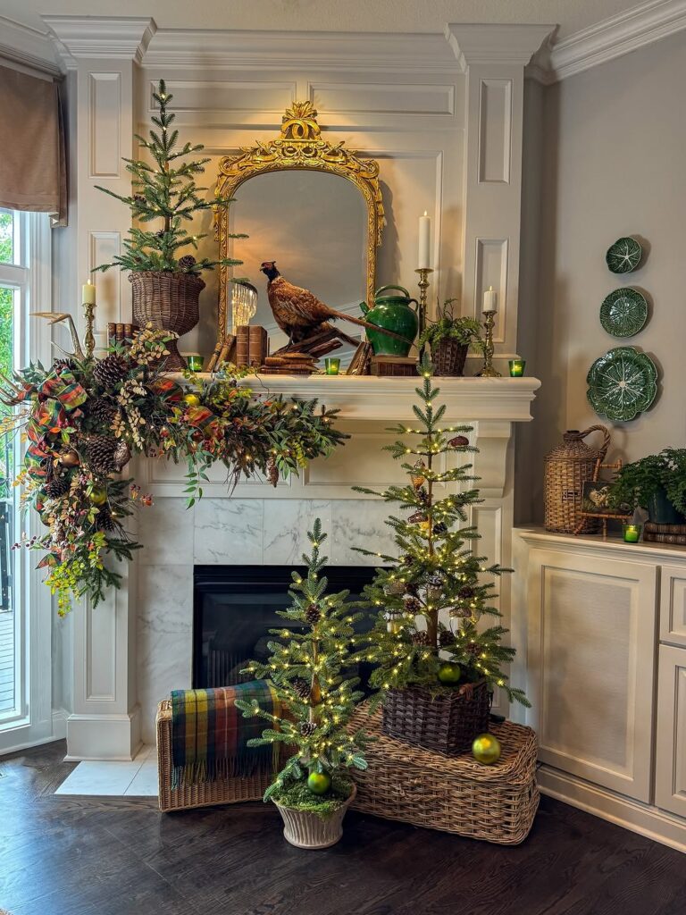 Woodland Pheasant Mantel